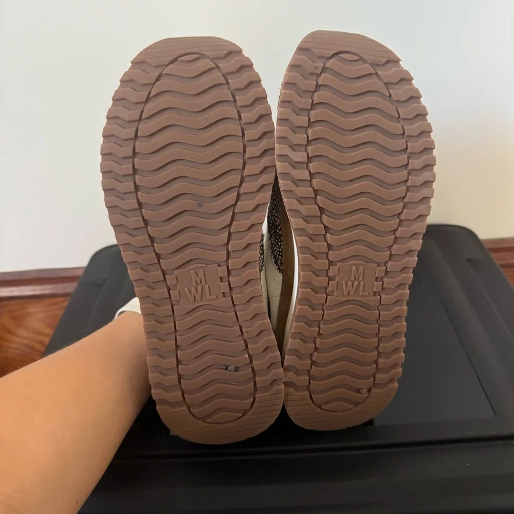 Madewell Women Kickoff Trainer Sneakers Calf Hair size 7.5 - Picture 5 of 6